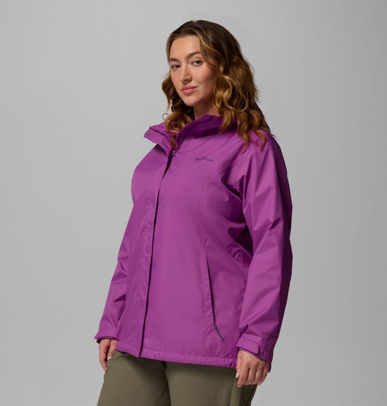 Women’s Arcadia II Jacket - Plus Size, Color: Razzle, image 4