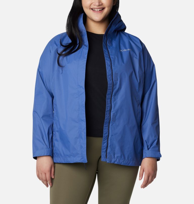 Columbia plus shop size rain jacket