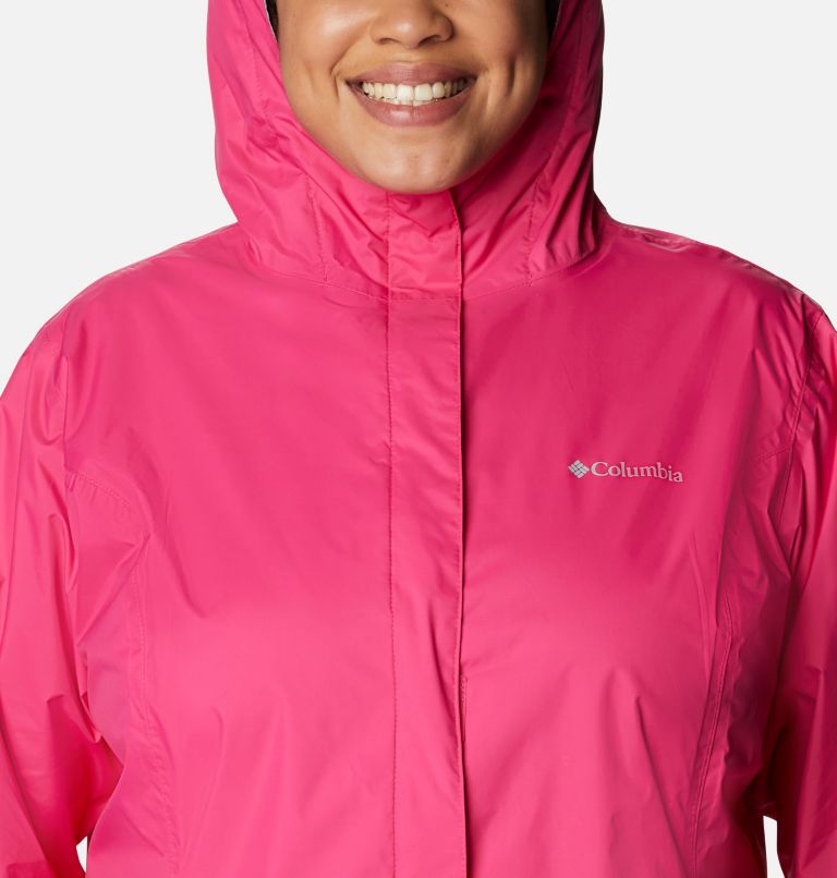 Women’s Arcadia II Jacket - Plus Size, Color: Cactus Pink, image 4