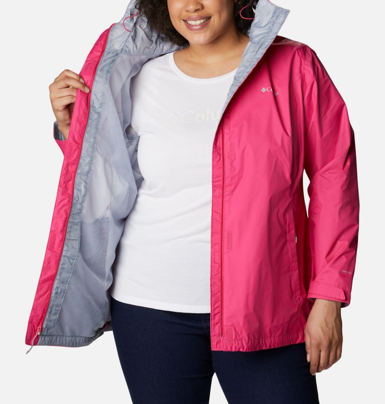 Women’s Arcadia II Jacket - Plus Size, Color: Cactus Pink, image 5