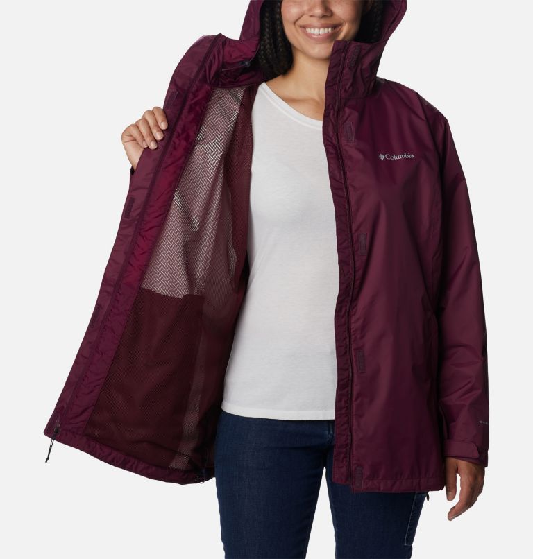 Thumbnail: Women’s Arcadia II Jacket - Plus Size, Color: Marionberry, image 5