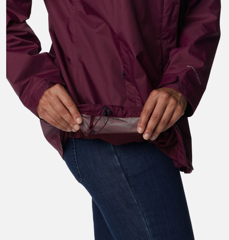 Women’s Arcadia II Jacket - Plus Size, Color: Marionberry, image 6