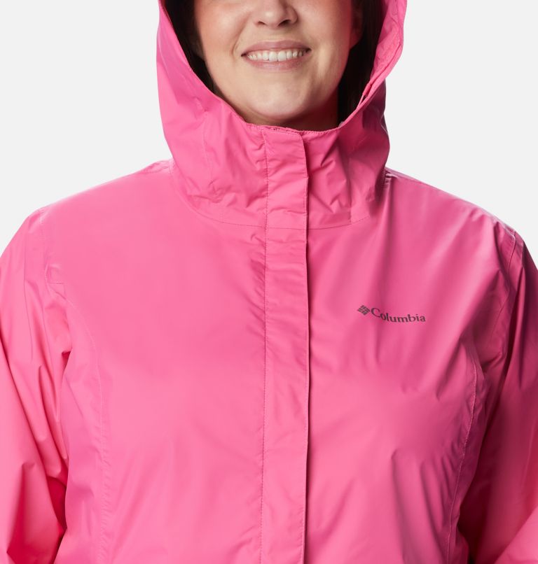 Women’s Arcadia II Jacket - Plus Size, Color: Wild Geranium, image 4