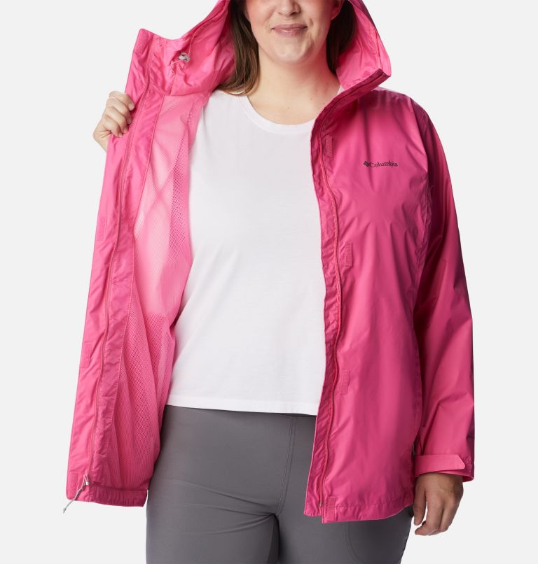 Women’s Arcadia II Jacket - Plus Size, Color: Wild Geranium, image 5