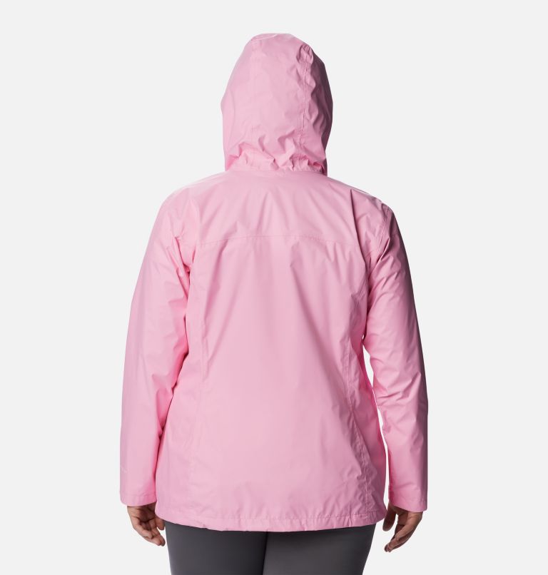 Women’s Arcadia II Rain Jacket - Plus Size, Color: Wild Rose, image 2