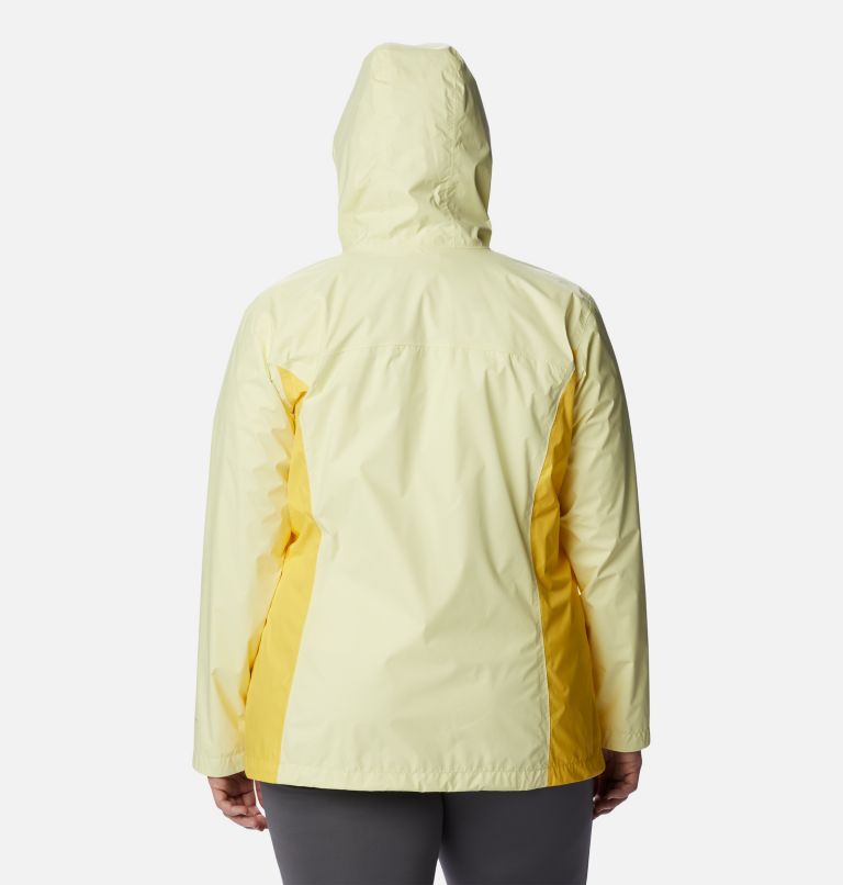 Thumbnail: Women’s Arcadia II Rain Jacket - Plus Size, Color: Endive, Sun Glow, image 2