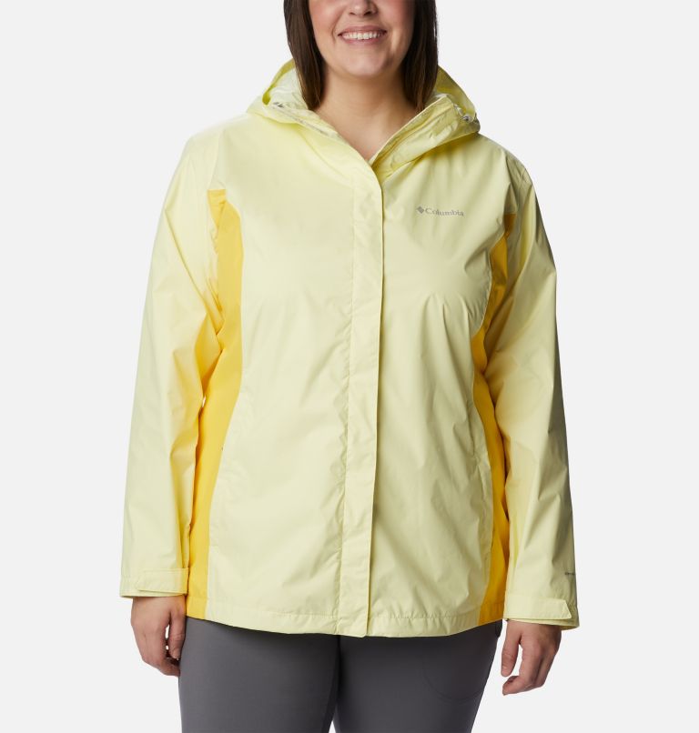 Women’s Arcadia II Rain Jacket - Plus Size, Color: Endive, Sun Glow, image 1