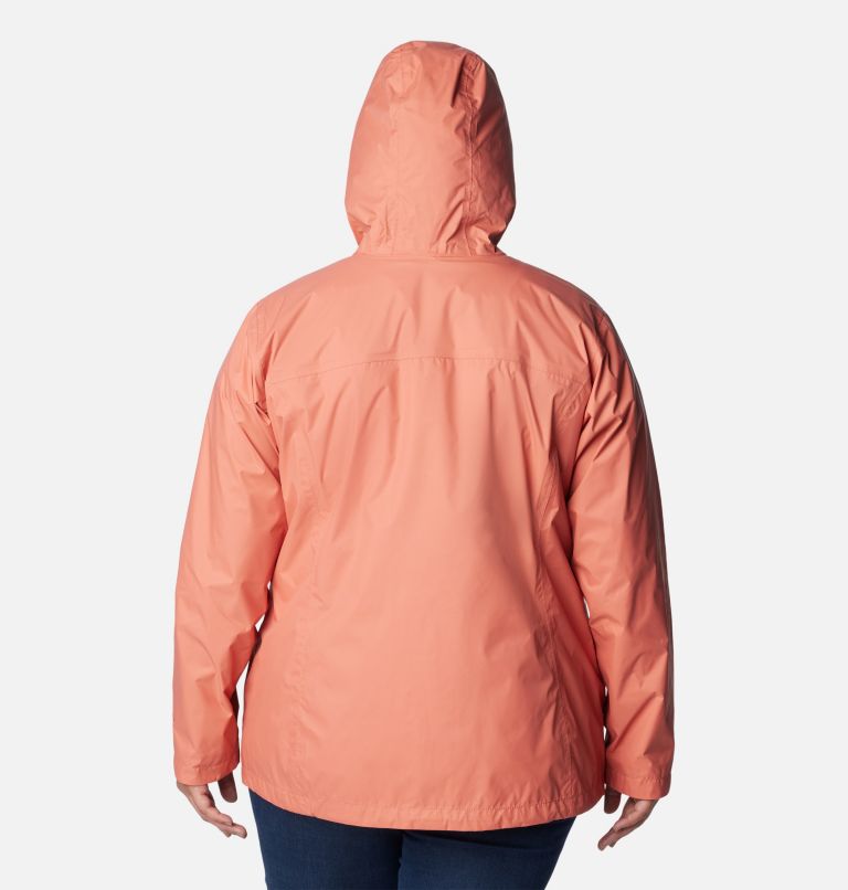 Women’s Arcadia II Rain Jacket - Plus Size, Color: Faded Peach, image 2