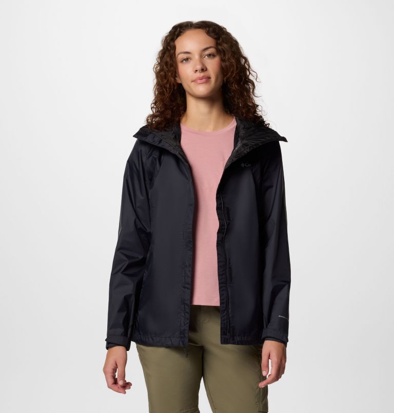 Chaqueta de lluvia Arcadia II para mujer, Color: Black, image 6