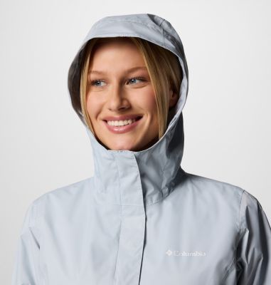 Women’s Arcadia II Rain Jacket, Color: Cirrus Grey, image 8