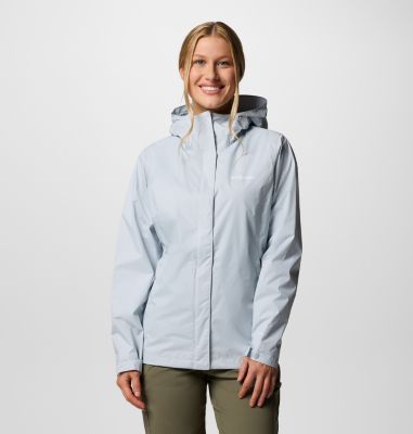Women’s Arcadia II Rain Jacket, Color: Cirrus Grey, image 1