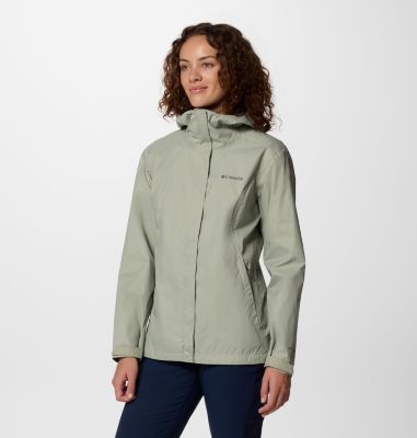 Women’s Arcadia II Rain Jacket, Color: Safari, image 15