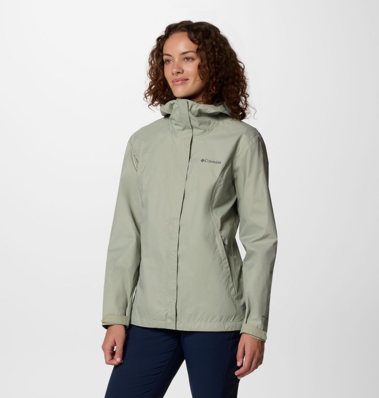 Women’s Arcadia II Rain Jacket, Color: Safari, image 3