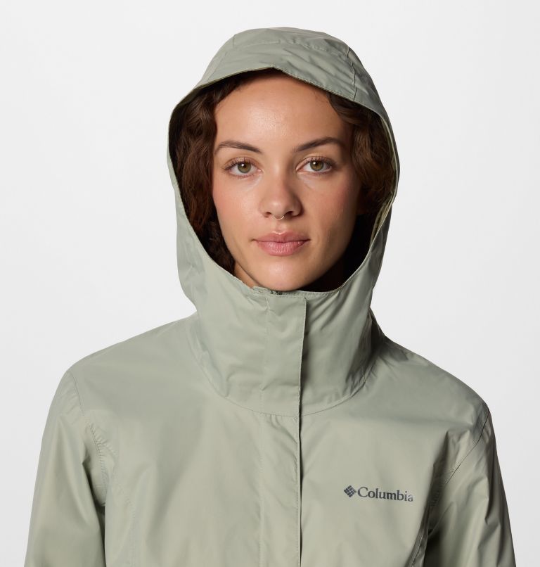 Women’s Arcadia II Rain Jacket, Color: Safari, image 4