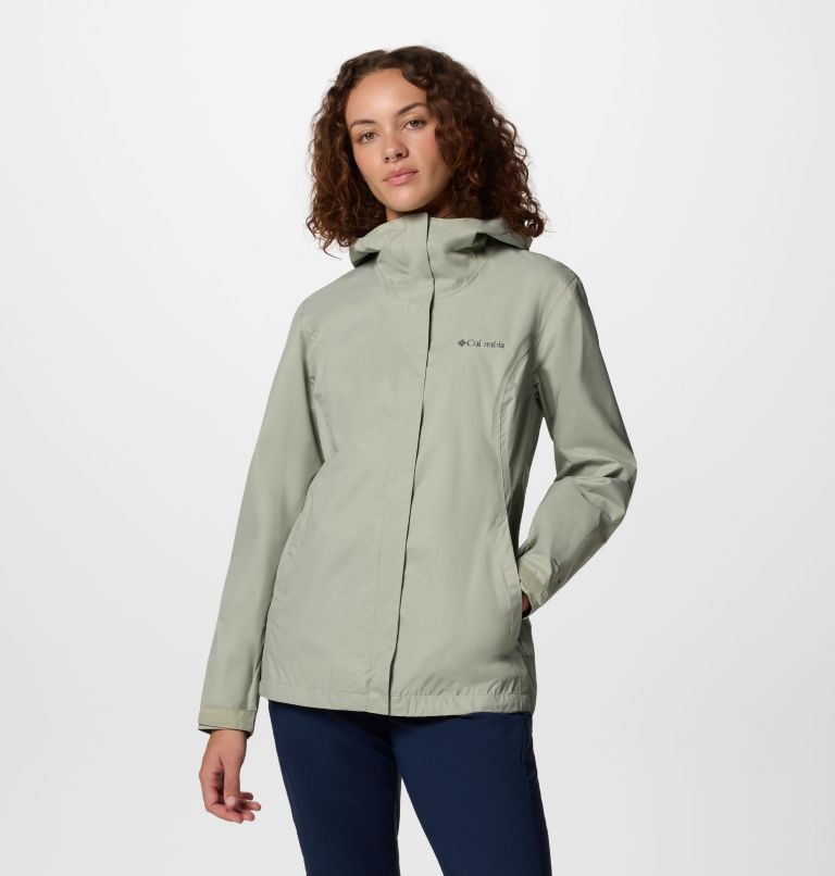Women’s Arcadia II Rain Jacket, Color: Safari, image 1
