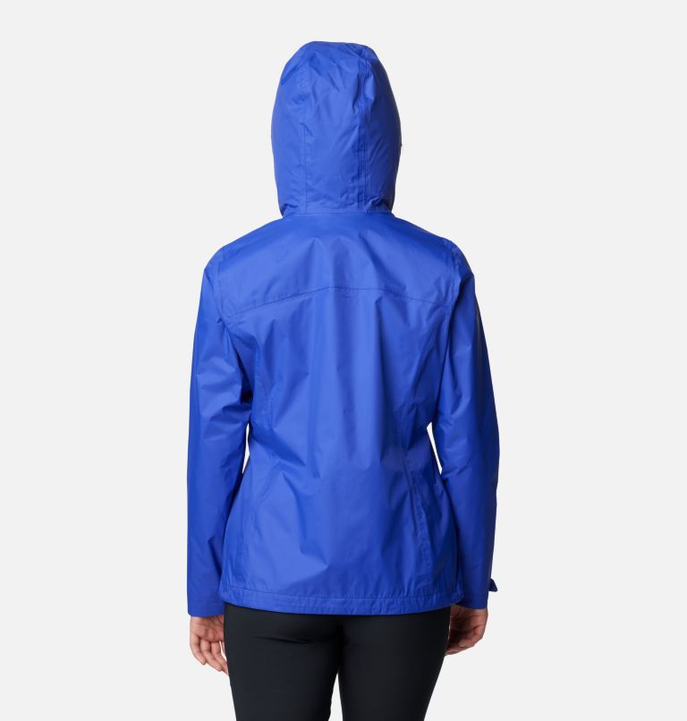 Chaqueta de lluvia Arcadia II para mujer, Color: Clematis Blue, image 2