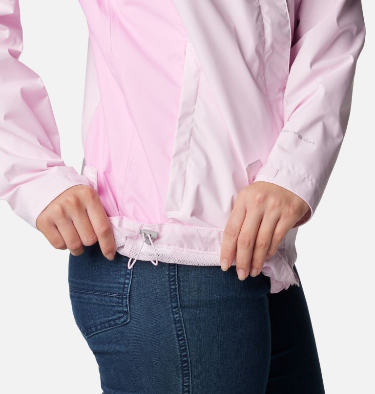 Women’s Arcadia II Rain Jacket, Color: Pink Dawn, Cosmos, image 6
