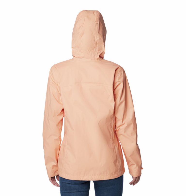 Women’s Arcadia II Rain Jacket, Color: Apricot Fizz, image 2