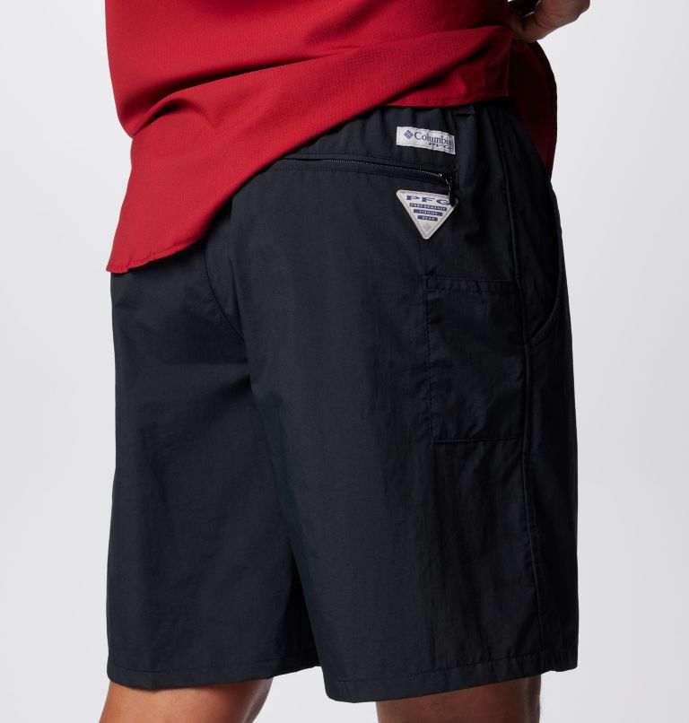 Columbia PFG Black Fishing Pants Pockets Logo Button Closure Boys Size -  beyond exchange