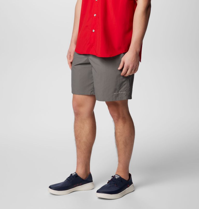 Men's PFG Backcast III Water Shorts, Color: City Grey, image 4