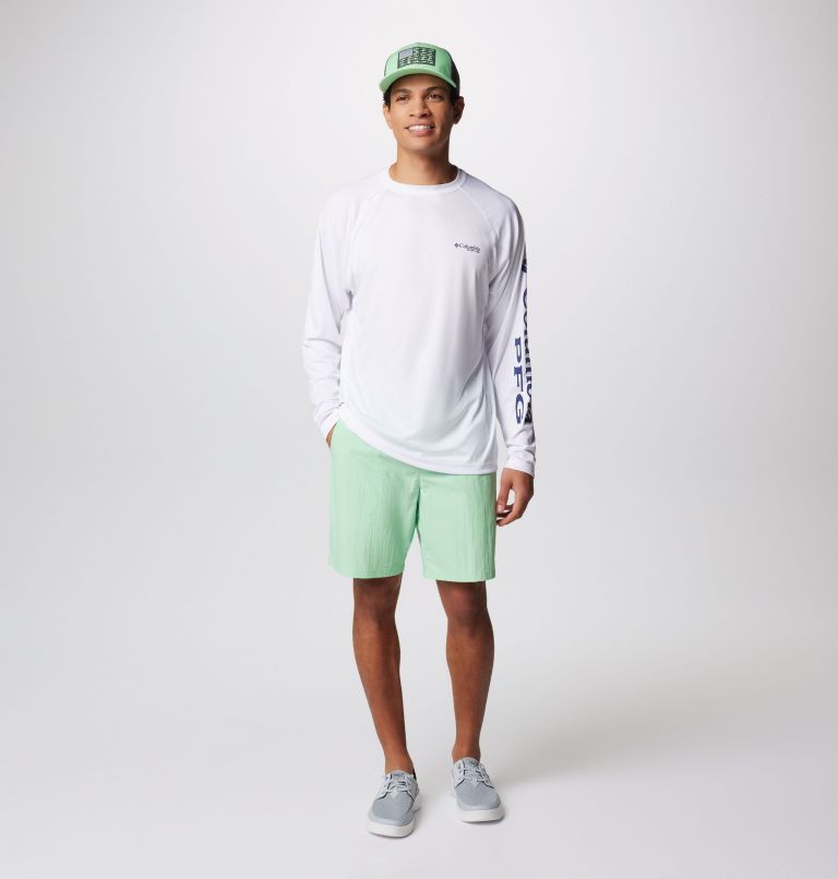 Men's PFG Backcast III Water Shorts, Color: Ocean Mint, image 1