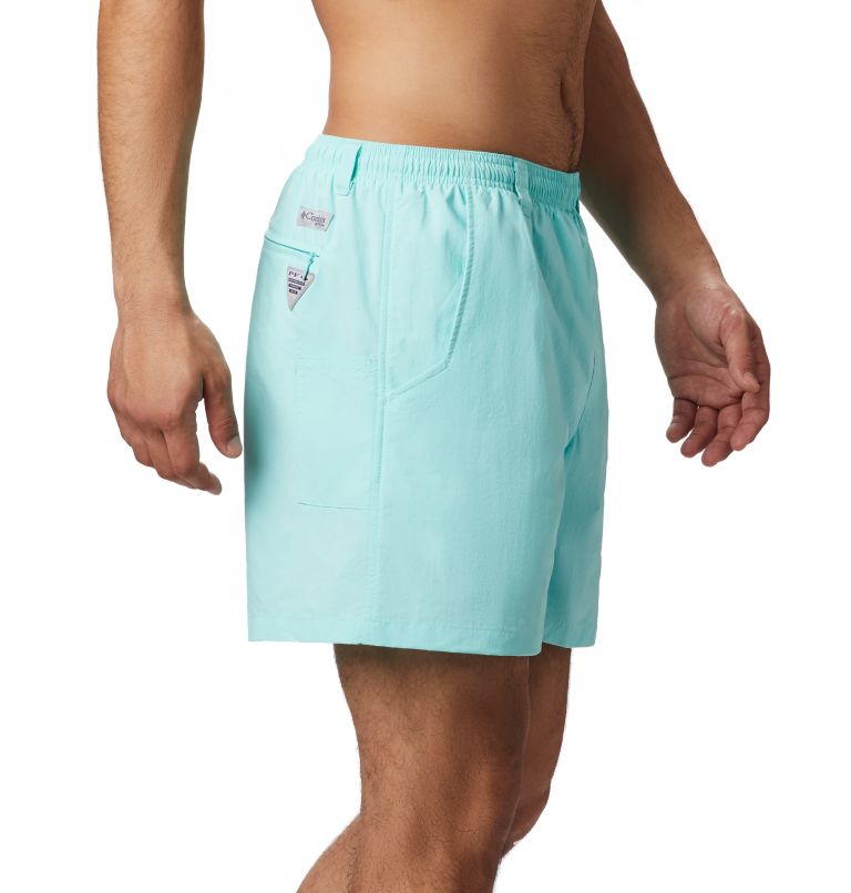 Thumbnail: Men's PFG Backcast III Water Shorts, Color: Gulf Stream, image 4