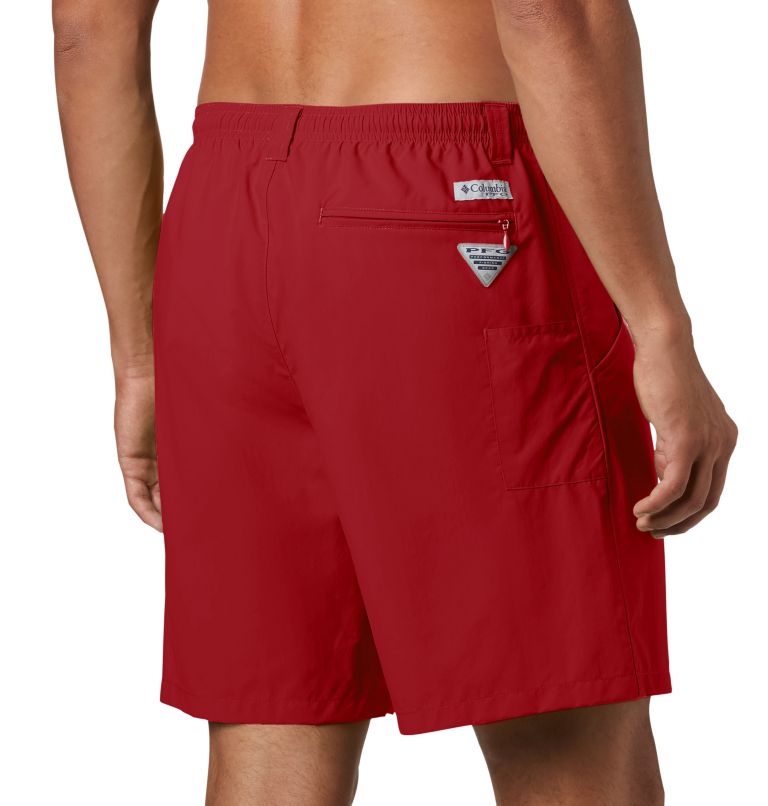 Thumbnail: Men's PFG Backcast III Water Shorts, Color: Beet, image 5