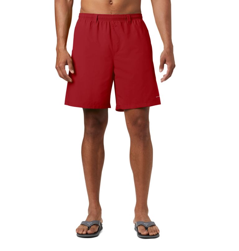 Thumbnail: Men's PFG Backcast III Water Shorts, Color: Beet, image 1