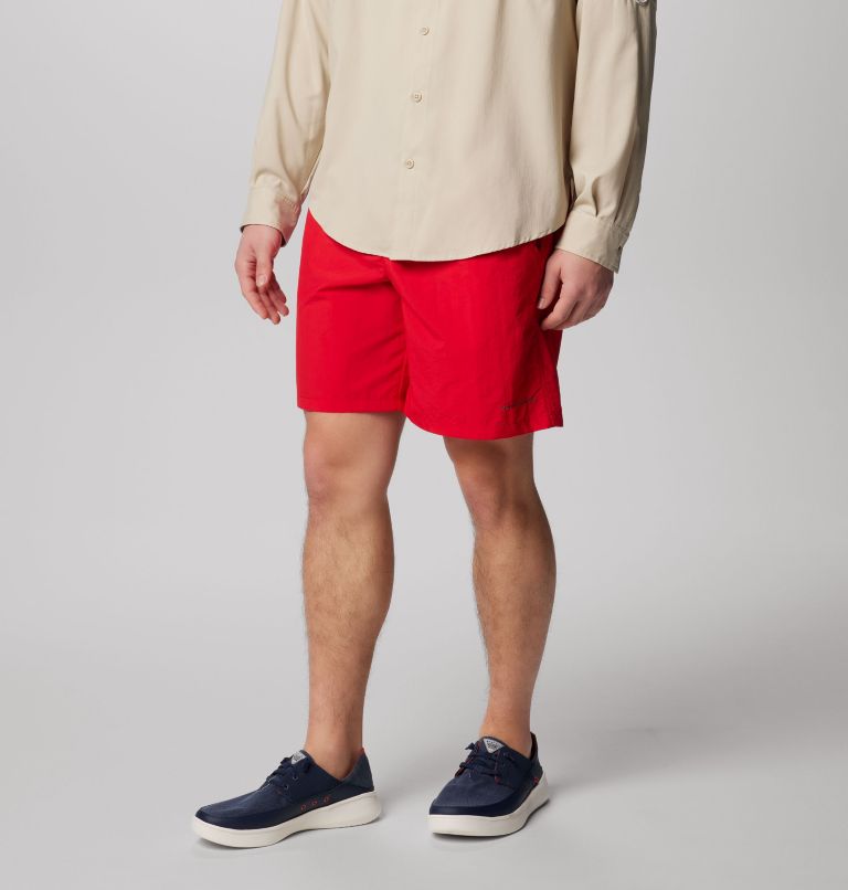 Men's PFG Backcast III Water Shorts, Color: Red Spark, image 4