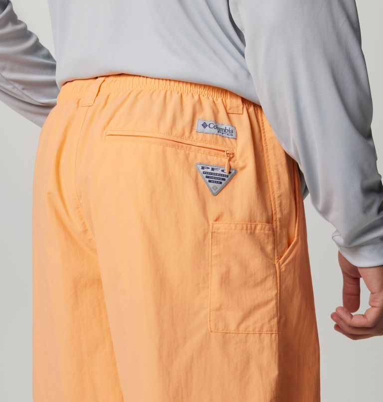 Thumbnail: Men's PFG Backcast III Water Shorts, Color: Bright Nectar, image 6