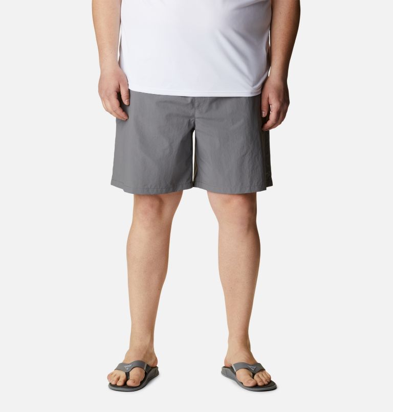 Thumbnail: Men's PFG Backcast III Water Shorts - Big, Color: City Grey, image 1