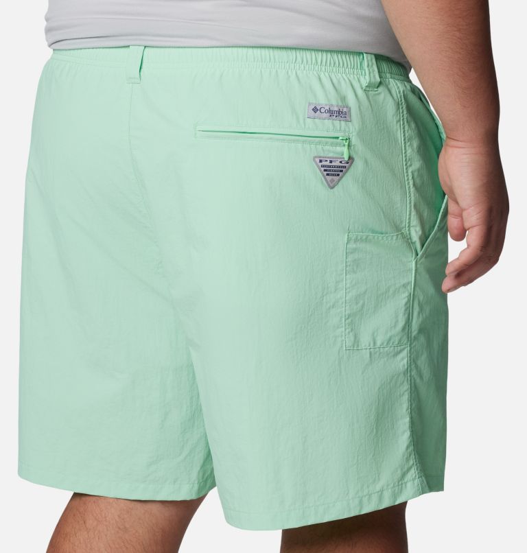 Columbia Seafoam Green Omni-Shade Performance Fishing Gear Shorts Women  Size XL