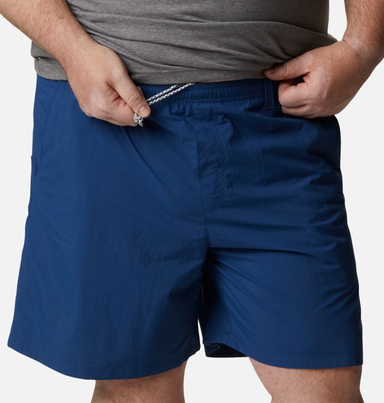 Thumbnail: Men's PFG Backcast III Water Shorts - Big, Color: Carbon, image 4