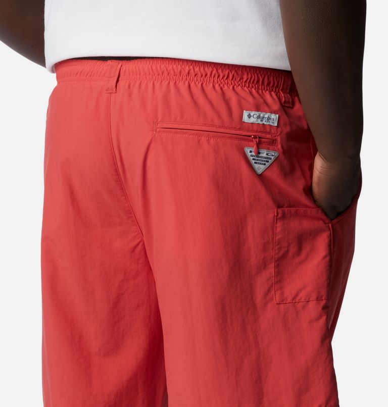 Men's PFG Backcast III Water Shorts - Big, Color: Sunset Red, image 5