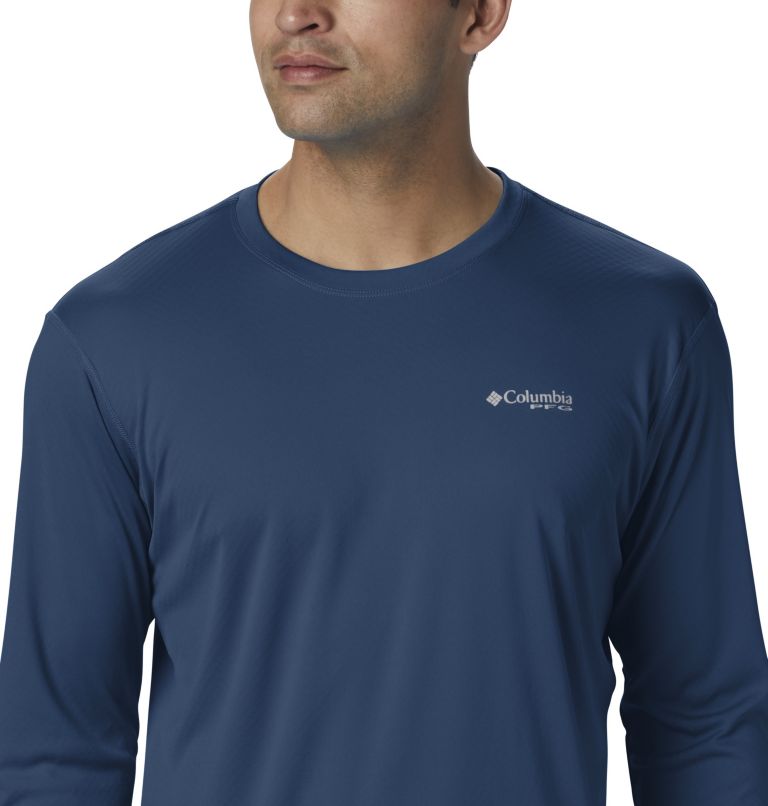 Columbia Zero Rules Long Sleeve Shirt Longsleeve (S, Grey)