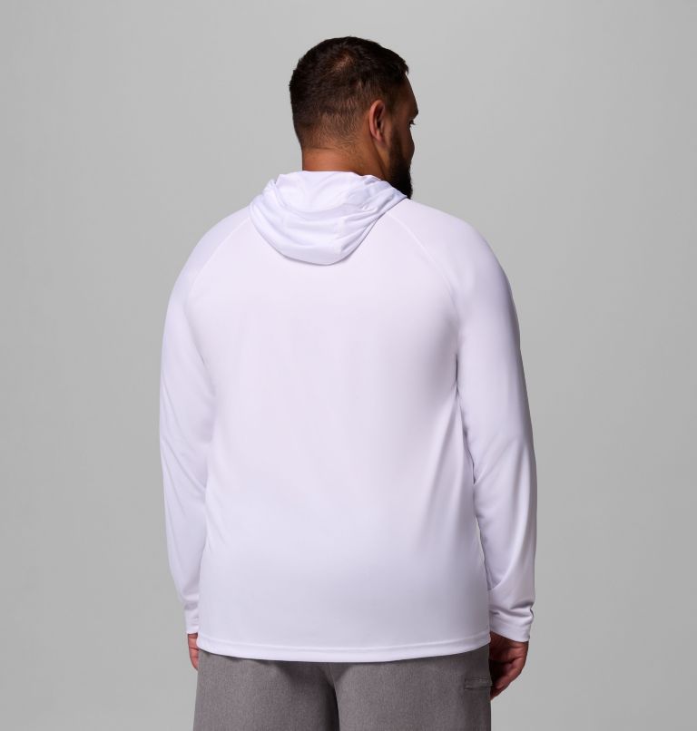 Men's PFG Terminal Tackle Hoodie - Big, Color: White, Nightshade Logo, image 3