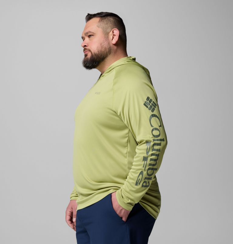 Men's PFG Terminal Tackle Hoodie - Big, Color: Pear, Cypress Logo, image 4