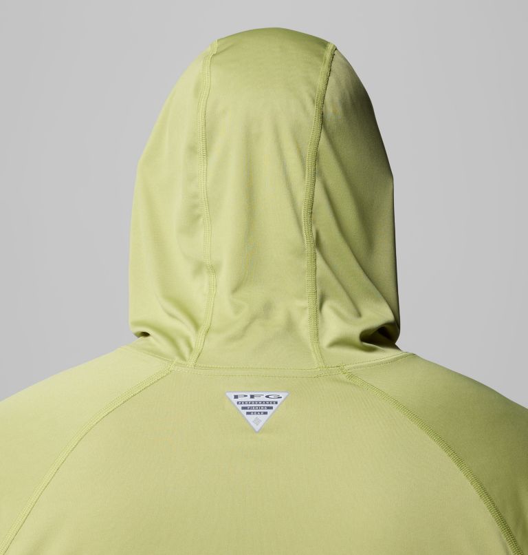 Men's PFG Terminal Tackle Hoodie - Big, Color: Pear, Cypress Logo, image 6