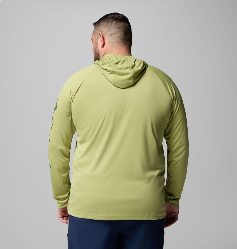 Men's PFG Terminal Tackle Hoodie - Big, Color: Pear, Cypress Logo, image 3