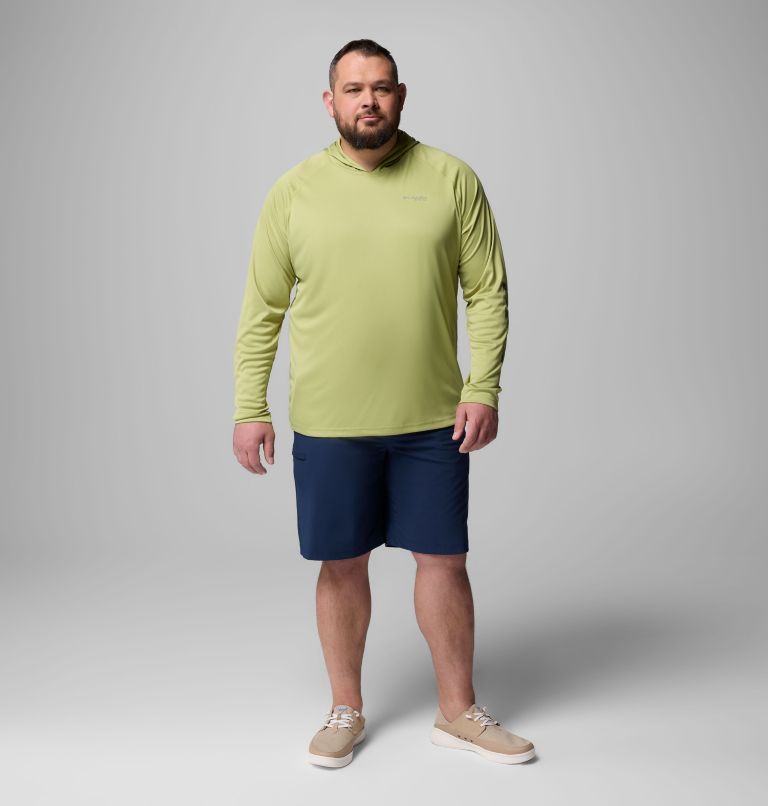 Men's PFG Terminal Tackle Hoodie - Big, Color: Pear, Cypress Logo, image 9