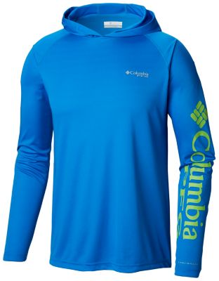 columbia hooded fishing shirt