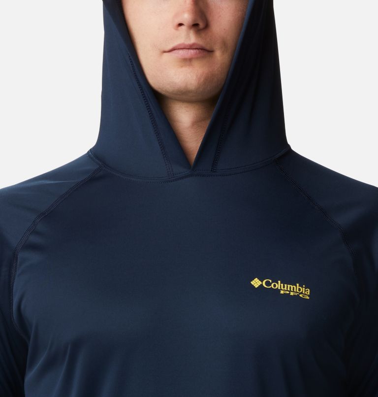 Terminal Tackle Hoodie | 467 | 5XT, Color: Collegiate Navy, Sun Glow, image 4