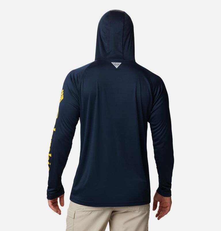 Terminal Tackle Hoodie | 467 | 5XT, Color: Collegiate Navy, Sun Glow, image 2