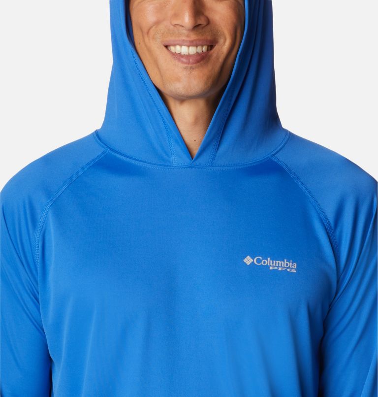 Columbia Men's PFG Terminal Tackle Hoodie - Vivid Blue