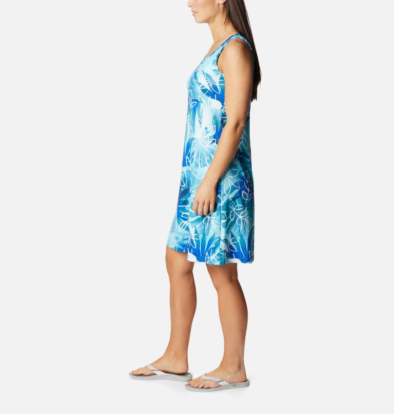 Women’s PFG Freezer III Dress, Color: Deep Marine, Shady Coves Print, image 3