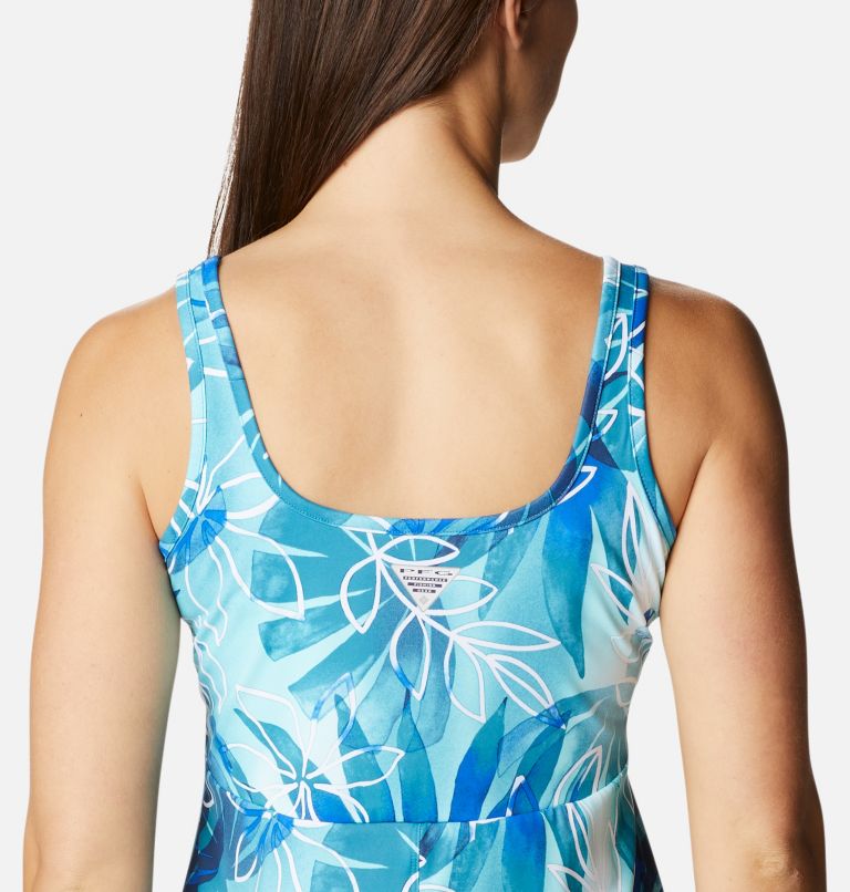 Thumbnail: Freezer III Dress | 413 | XS, Color: Deep Marine, Shady Coves Print, image 5