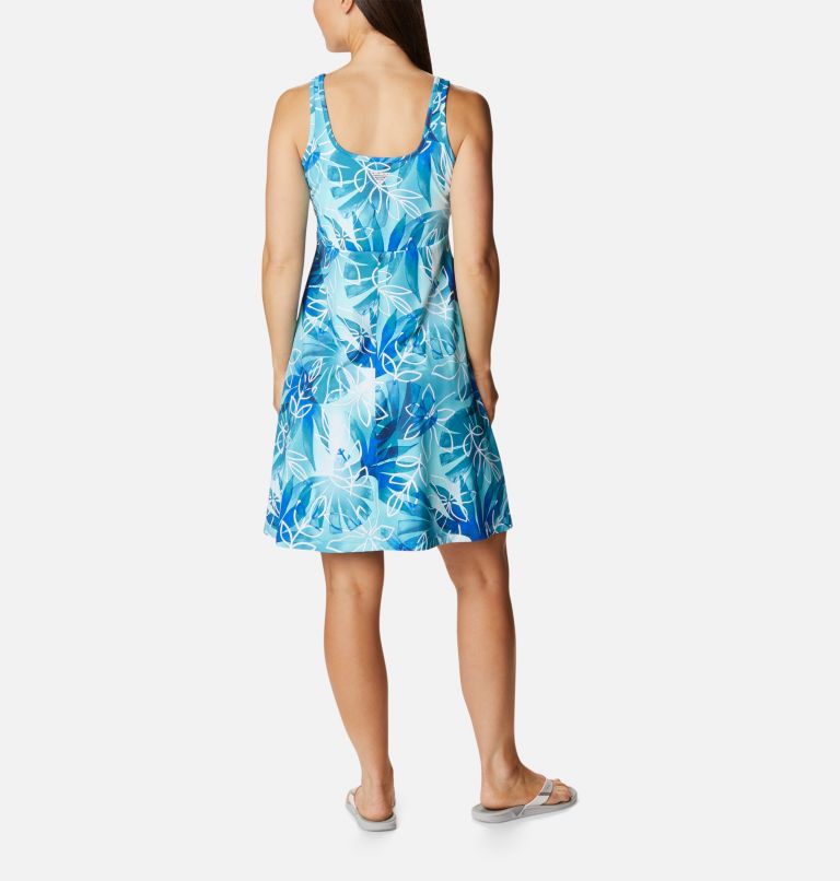 Women’s PFG Freezer III Dress, Color: Deep Marine, Shady Coves Print, image 2