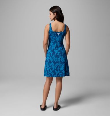 Women's PFG Freezer III Dress, Color: Carbon Broadleaf, image 14