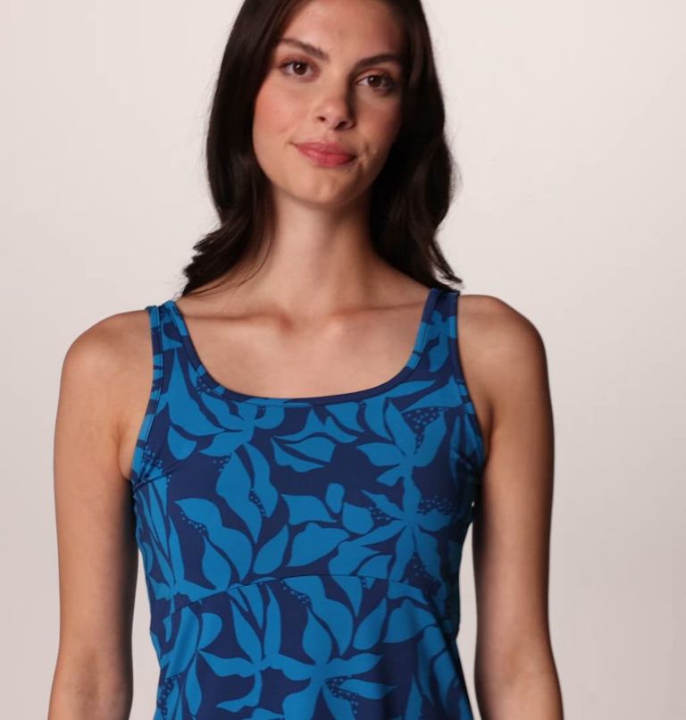 Women's PFG Freezer III Dress, Color: Carbon Broadleaf