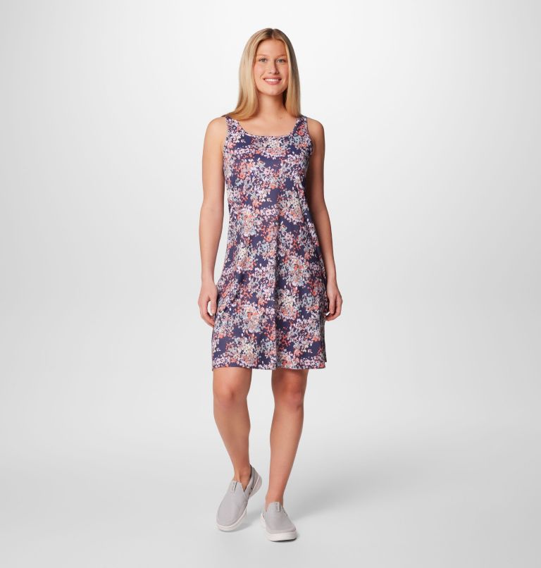 Women's PFG Freezer III Dress, Color: Nocturnal Reef Bloom, image 1